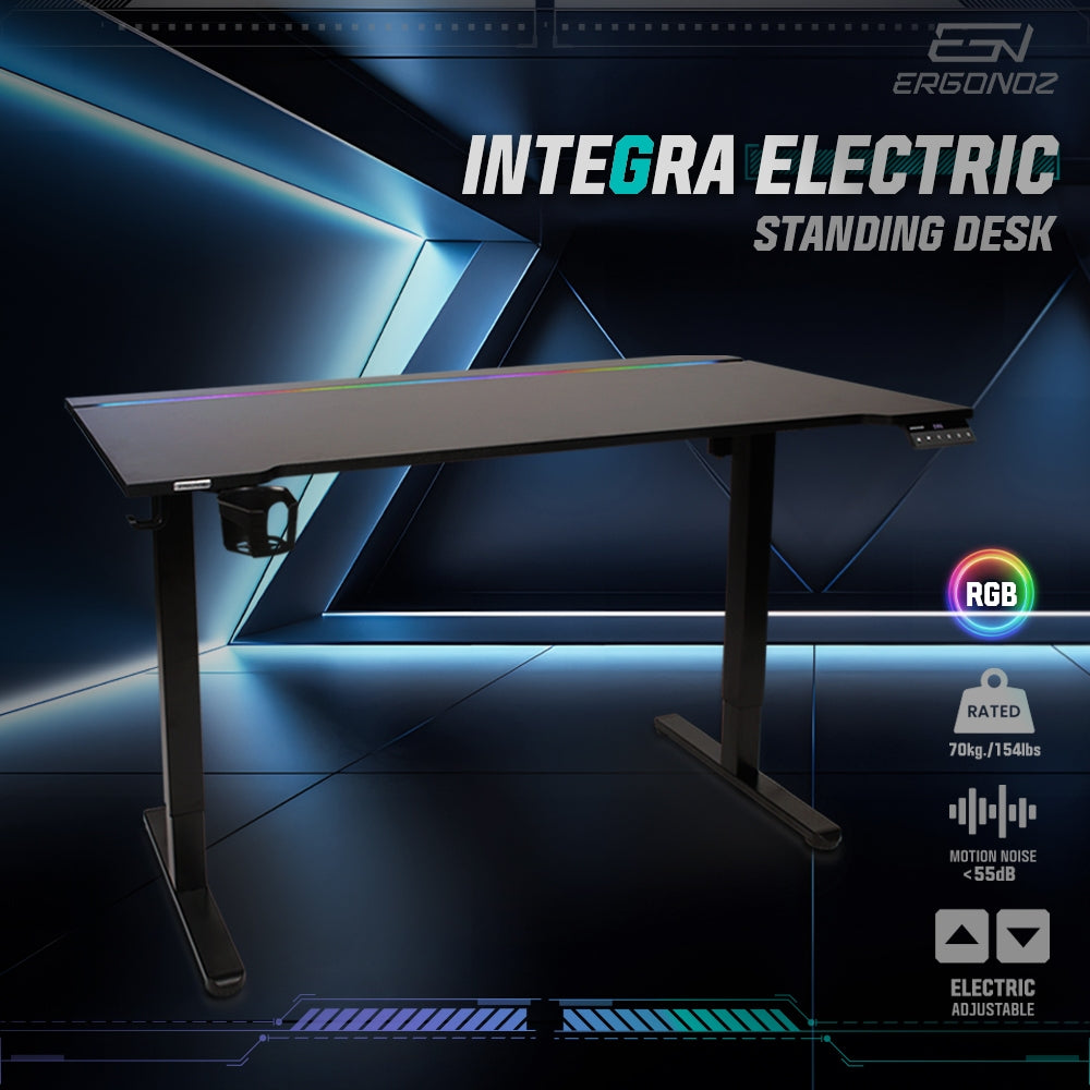 ERGONOZ INTEGRA electric standing desk — โต๊ะปรับระดับไฟฟ้า