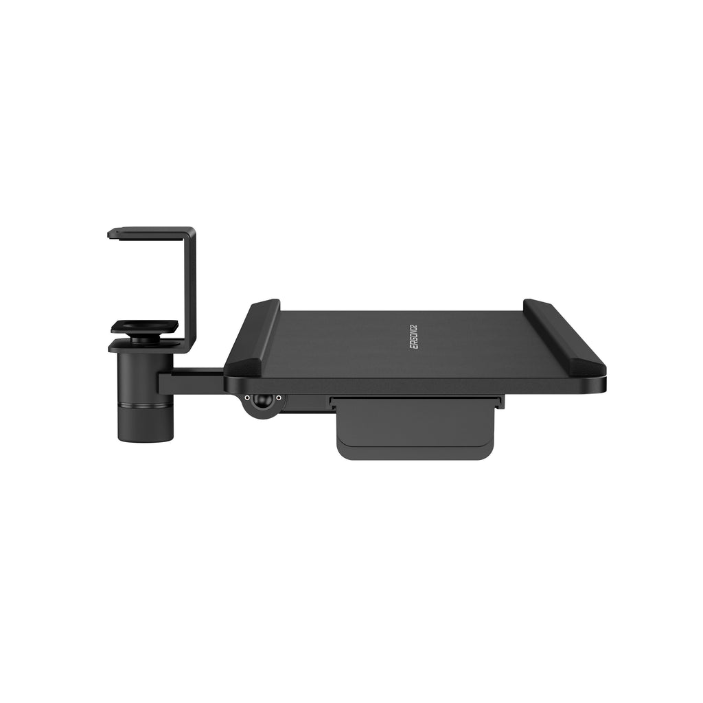 Clamp-on mounting arm