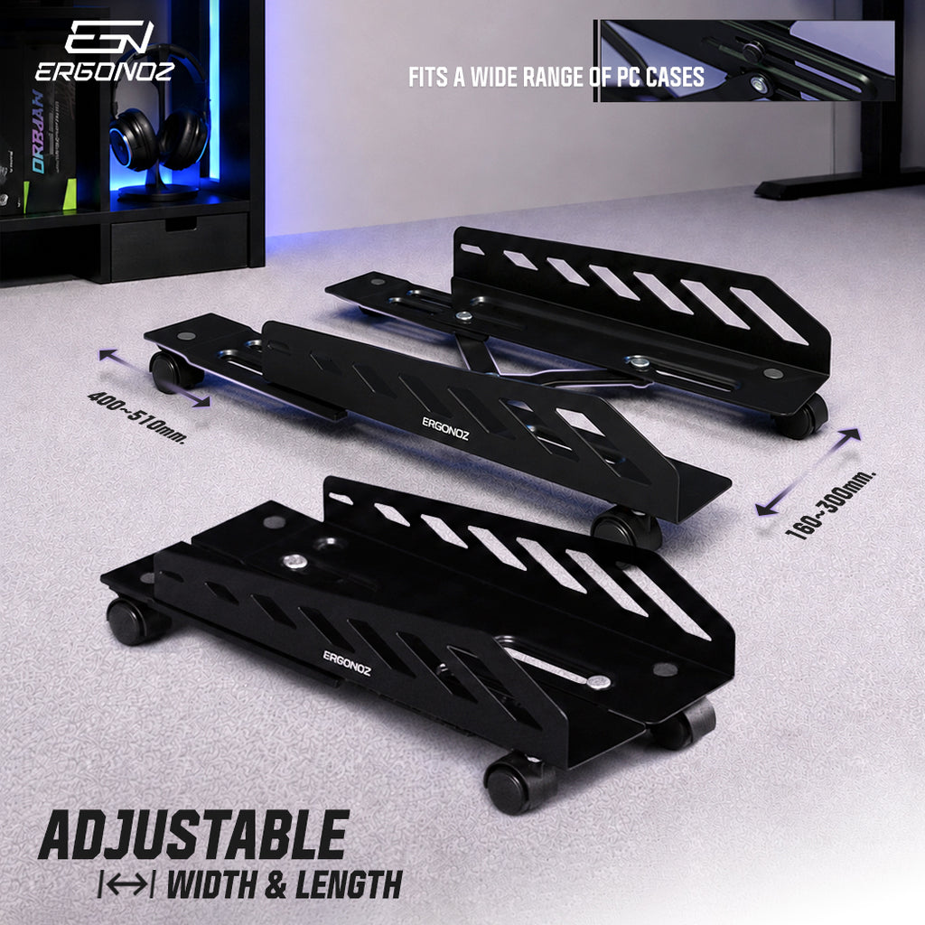 ERGONOZ UDAC-03 adjustable width 160-300 mm and length 400-510 mm