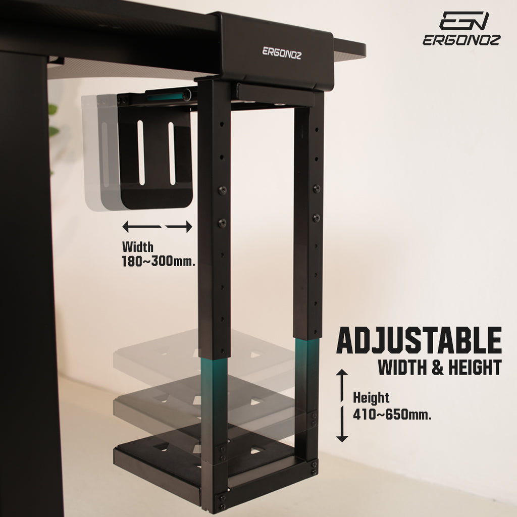 ERGONOZ UDAC-04 adjustable width 180-300 mm and height 410-650 mm