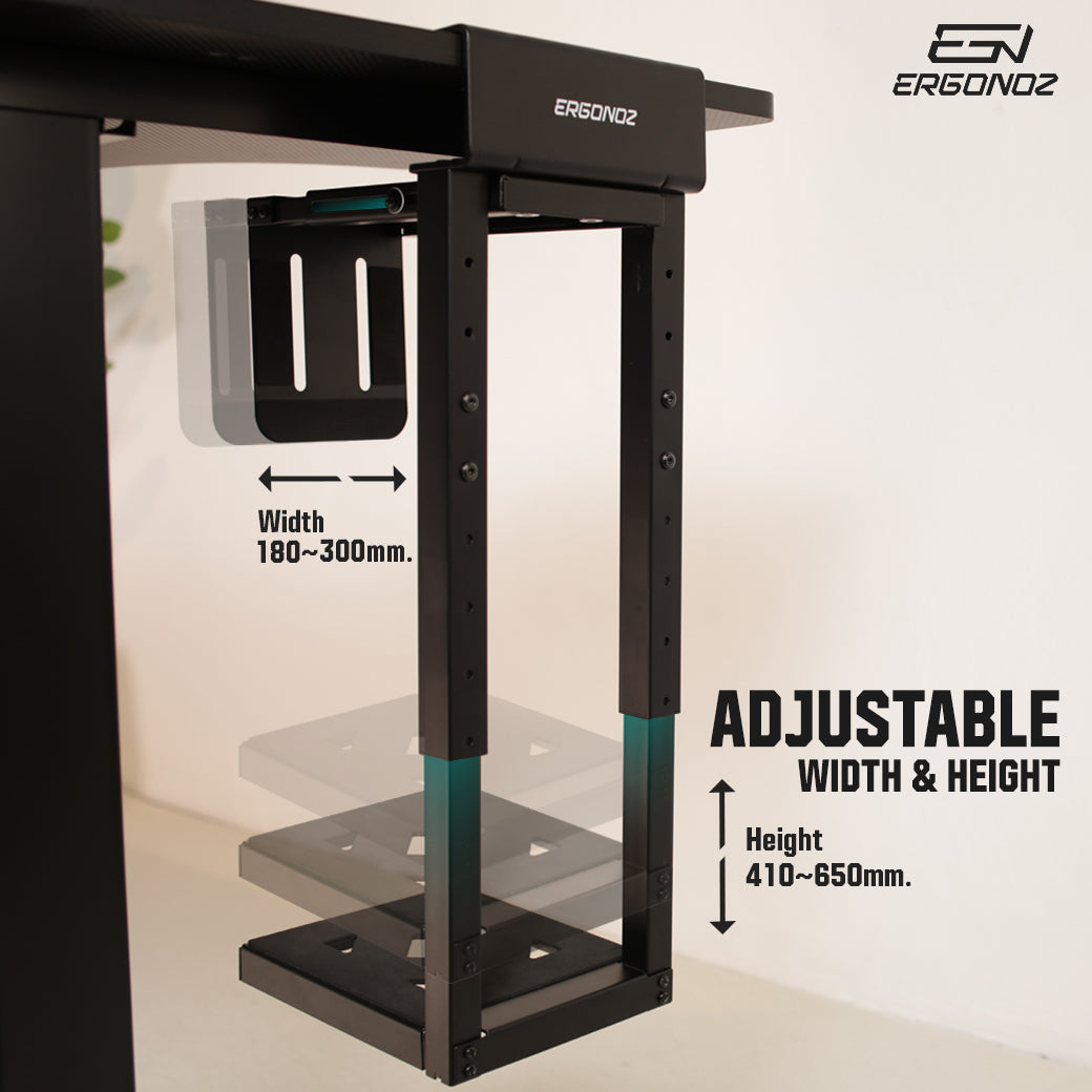 ERGONOZ UDAC-04 adjustable width 180-300 mm and height 410-650 mm