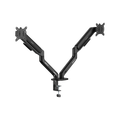 ERGONOZ ZIMPLEX Twin monitor arm, matte black