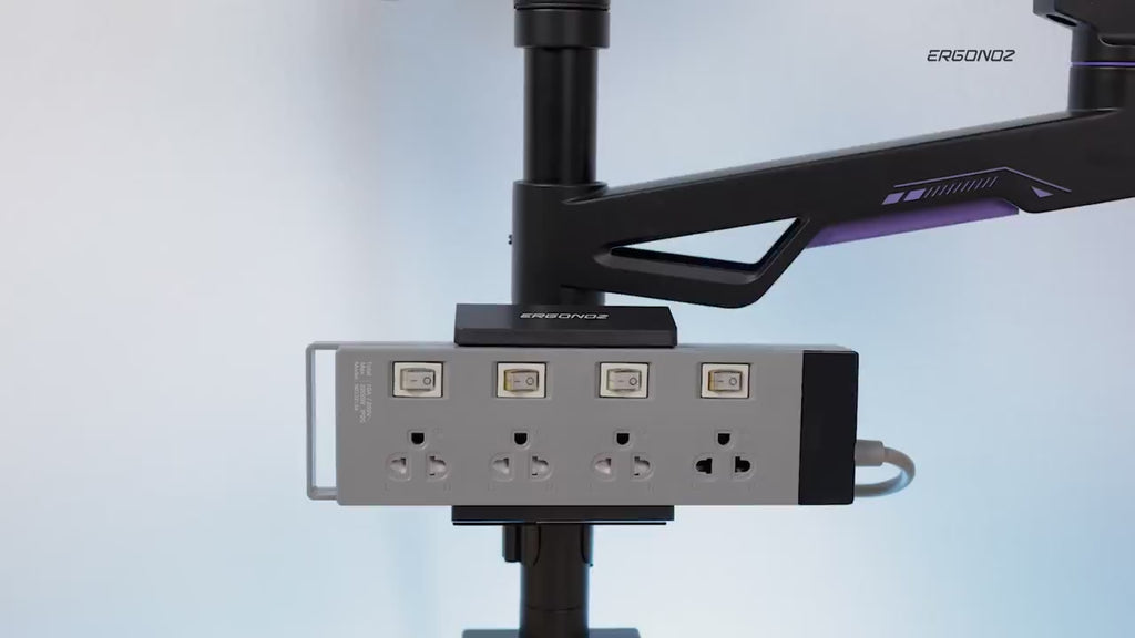 ERGONOZ Power Strip Holder