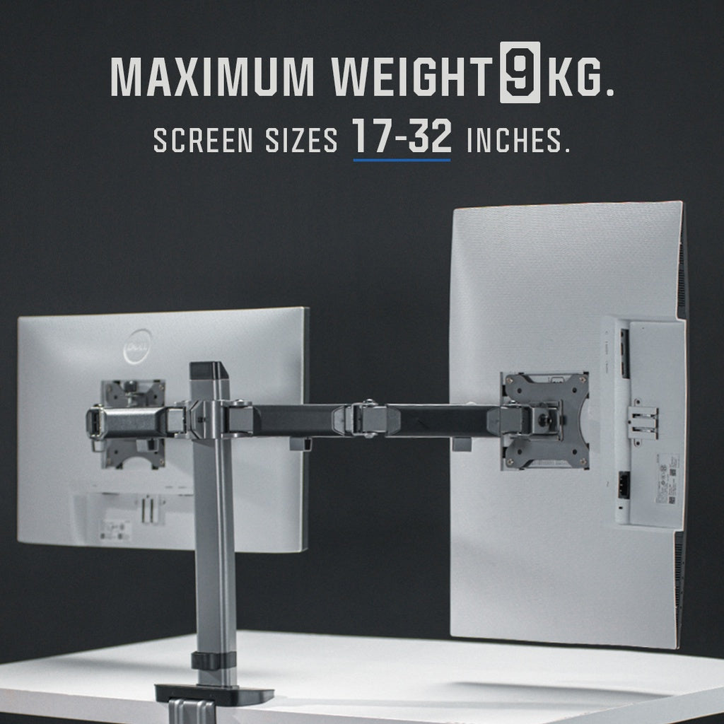 ERGONOZ Double Full Motion Arm V.2