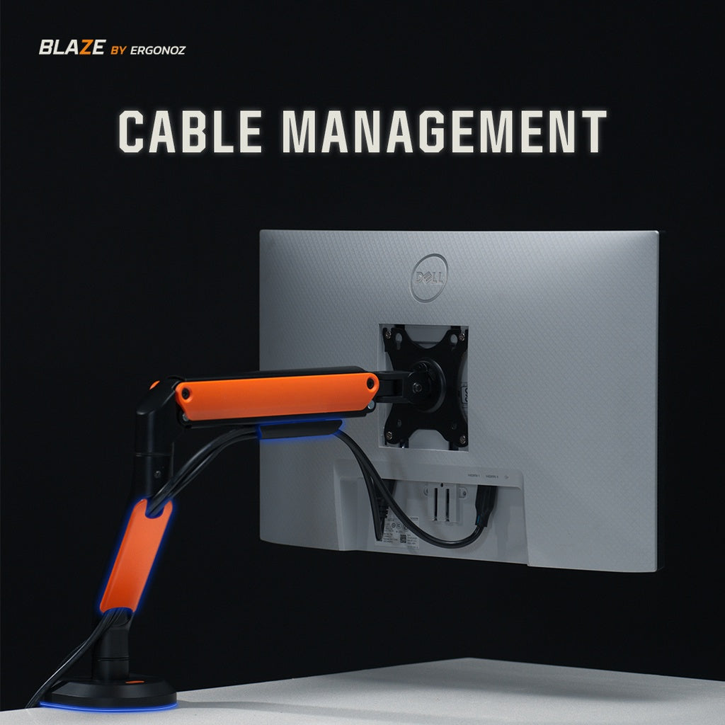 ERGONOZ BLAZE TWIN Monitor Arm
