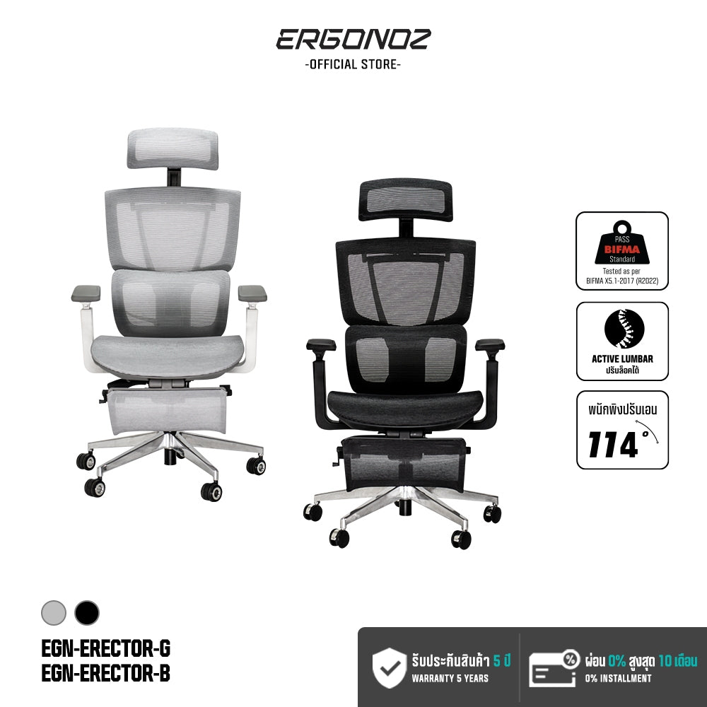 Ergonoz Erector Active Lumbar Ergonomic Chair