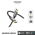 ERGONOZ Clynk DisplayPort 1.4 Cable 2M