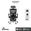 ERGONOZ Erector Active Lumbar Ergonomic Chair Black