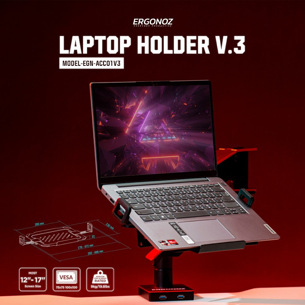 ERGONOZ Laptop Holder V.3