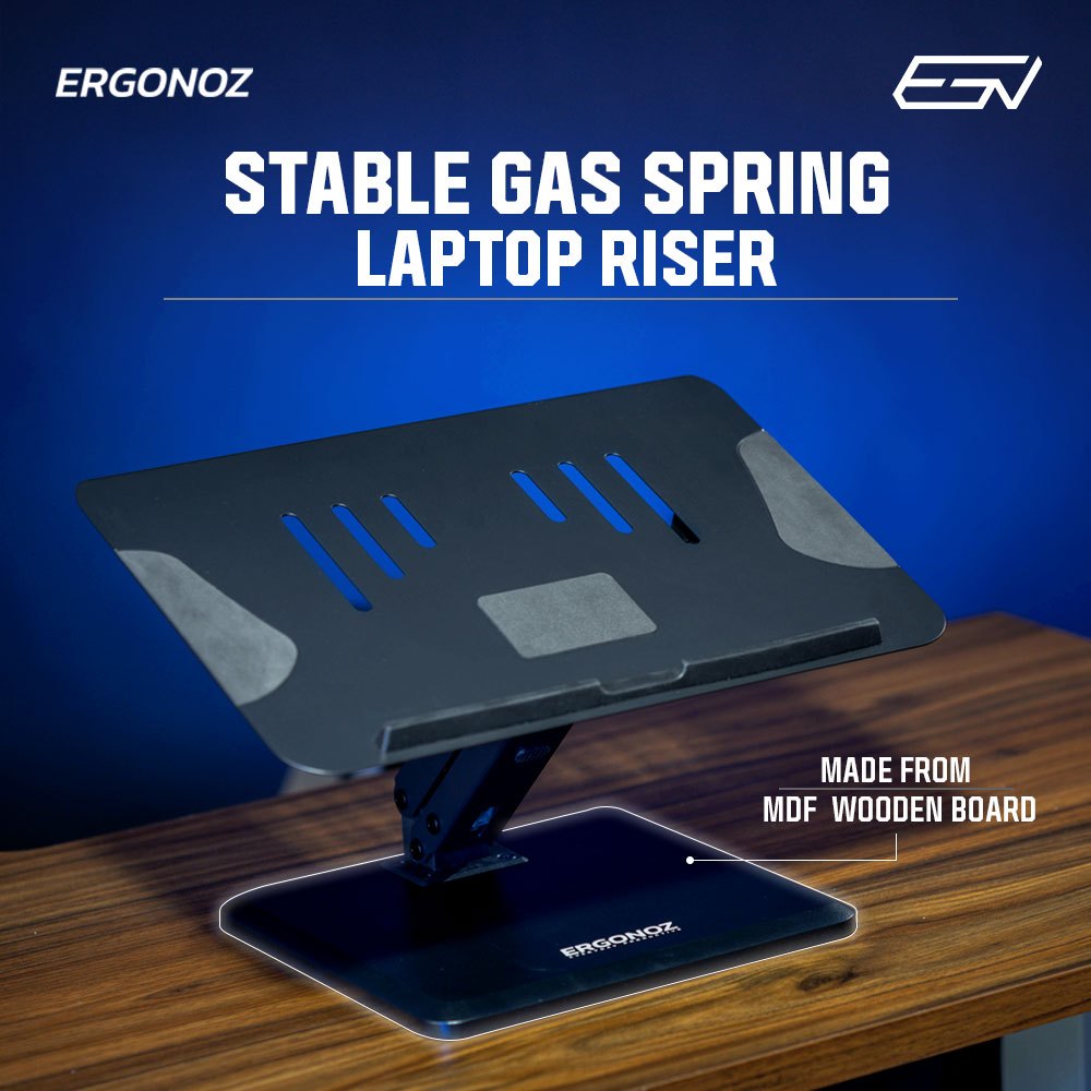 ERGONOZ LEVATOR PROFESSIONAL GAS SPRING LAPTOP RISER