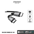 ERGONOZ Clynk USB 4.0 Gen 3 Cable 1.8M