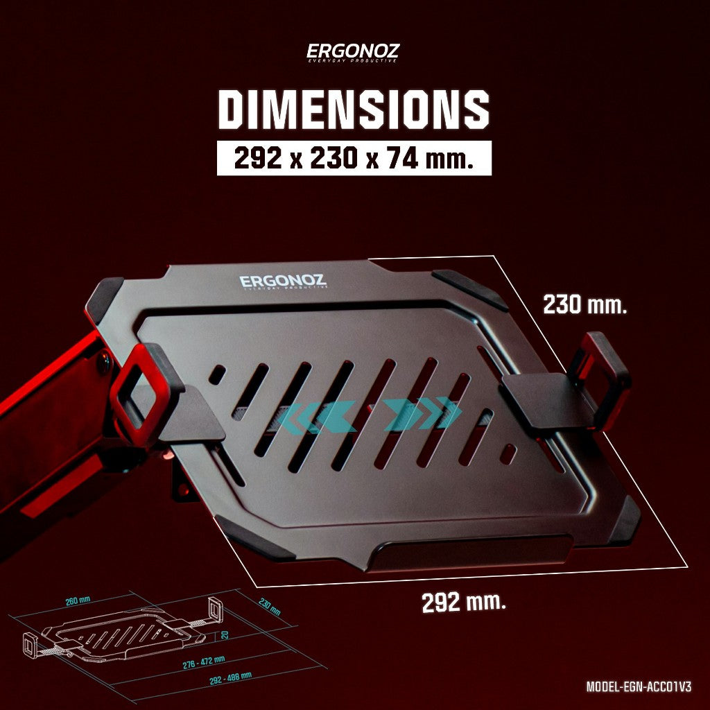 ERGONOZ Laptop Holder V.3