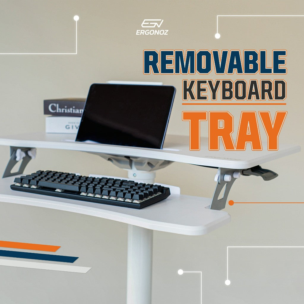 ERGONOZ Computer Cart Standing Desk