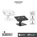 ERGONOZ LEVATOR PROFESSIONAL GAS SPRING LAPTOP RISER