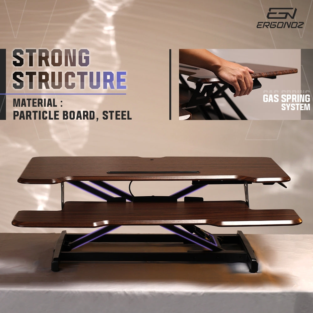 ERGONOZ Standing Desk Converter (STA03)