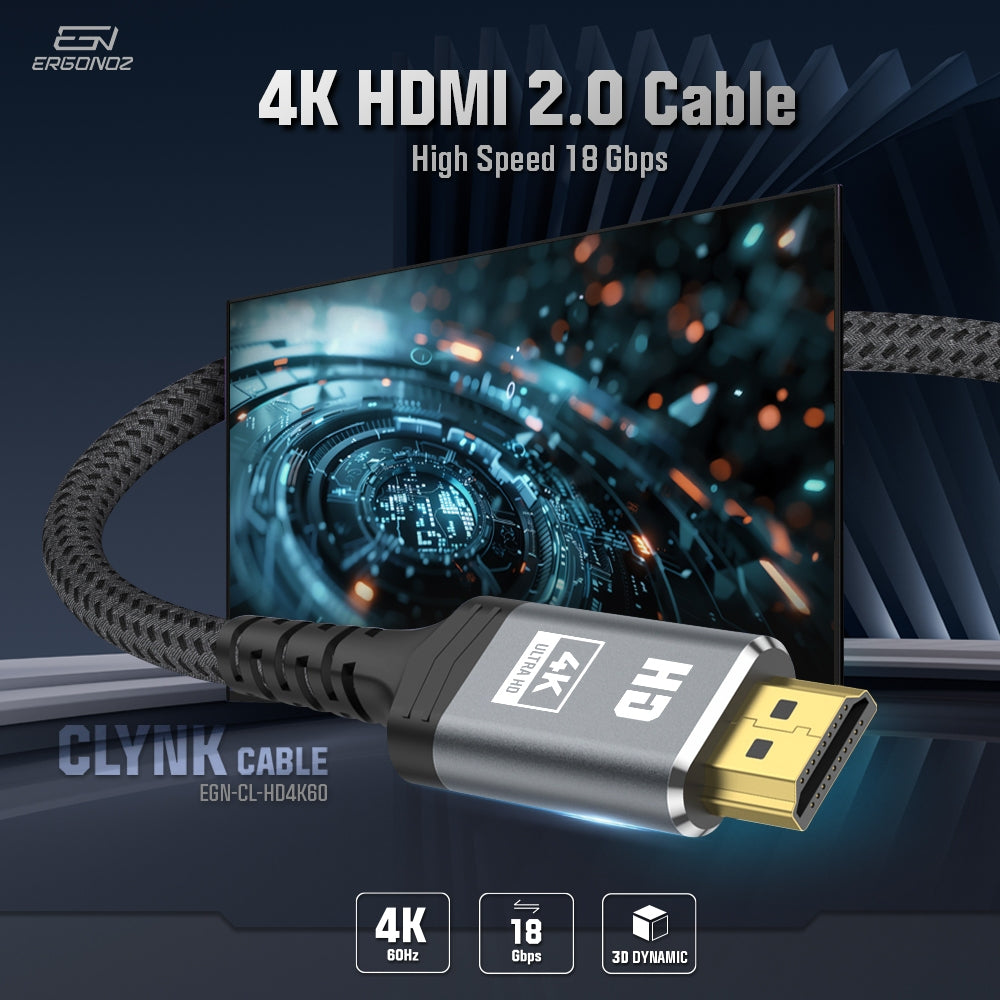 ERGONOZ HDMI 2.0 4K Cable