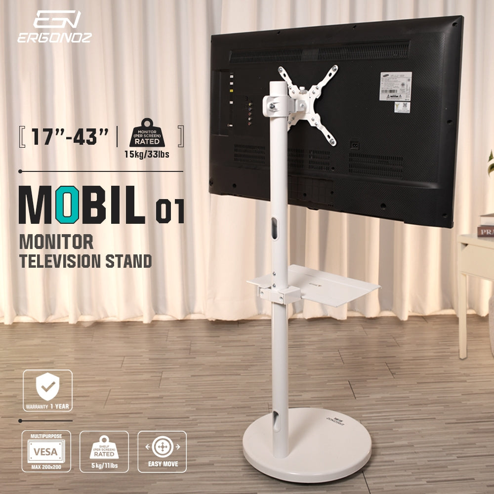 ERGONOZ Mobil Monitor / TV Stand