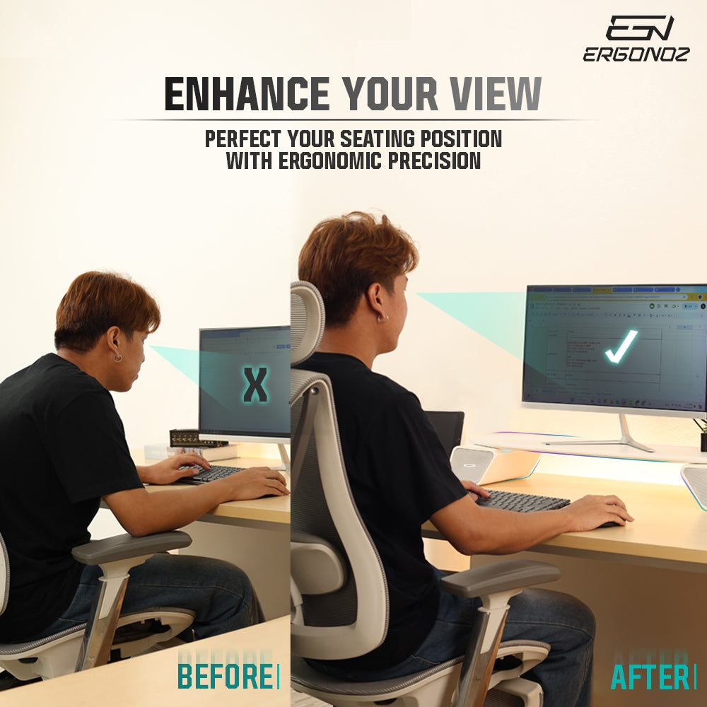 ERGONOZ Levator Lift Monitor Riser