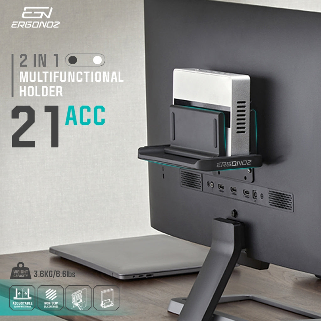 ERGONOZ 2-in-1 Multifunctional Holder