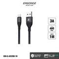 ERGONOZ USB-A to USB-C Cable 1M