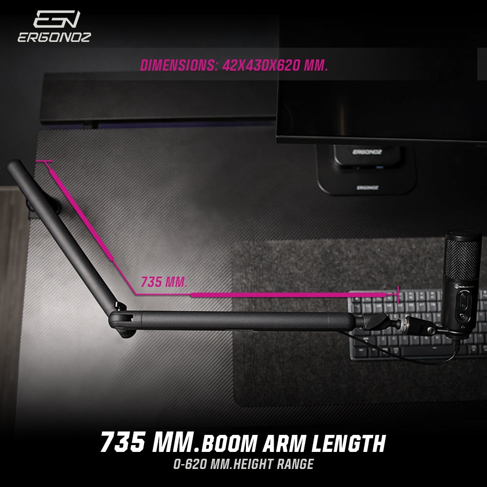ERGONOZ Octavia Microphone Boom Arm 02