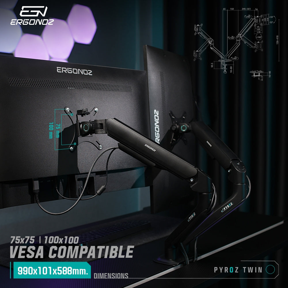 ERGONOZ EZZENTIAL PYROZ Twin