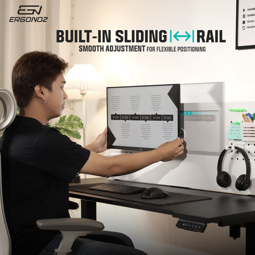 Built-in sliding rail
