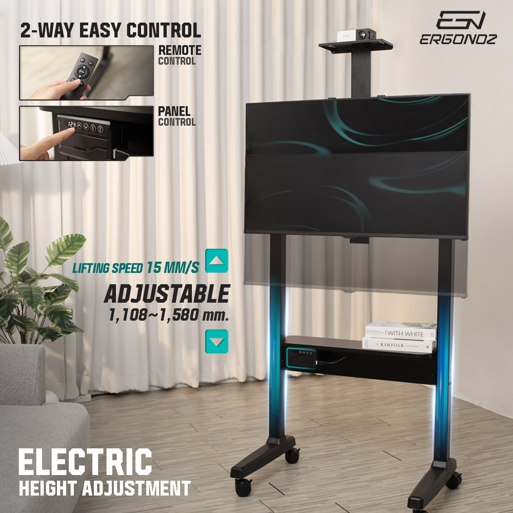 ERGONOZ Mobil monitor television stand