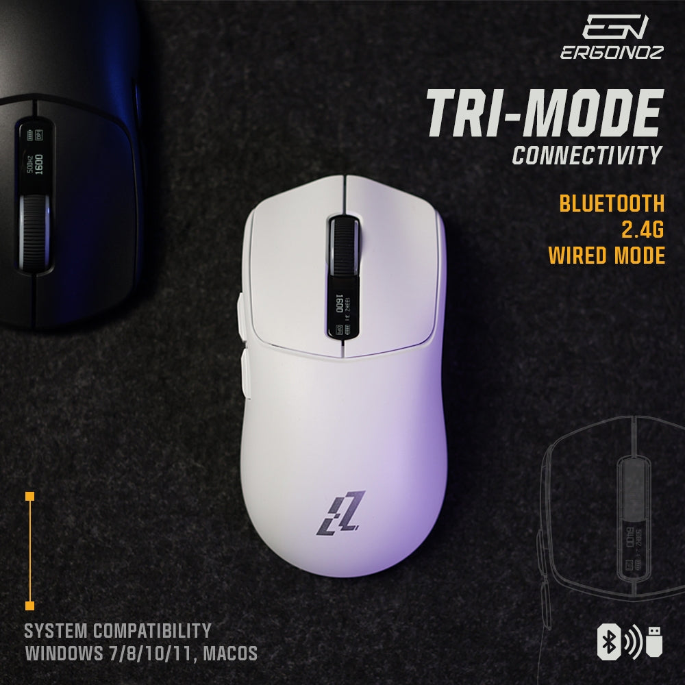 ERGONOZ EZZENTIAL Gaming Mouse VELOZ ONE
