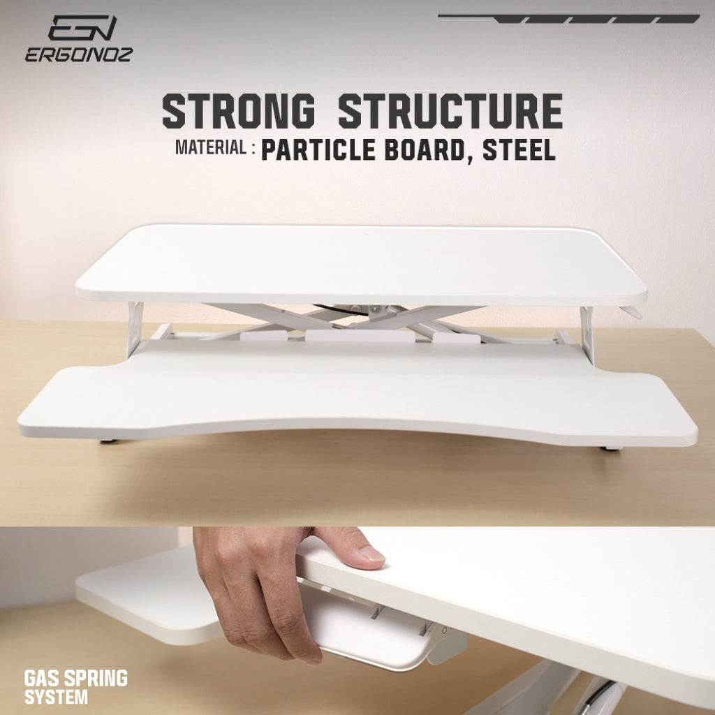 ERGONOZ Standing Desk Converter V2