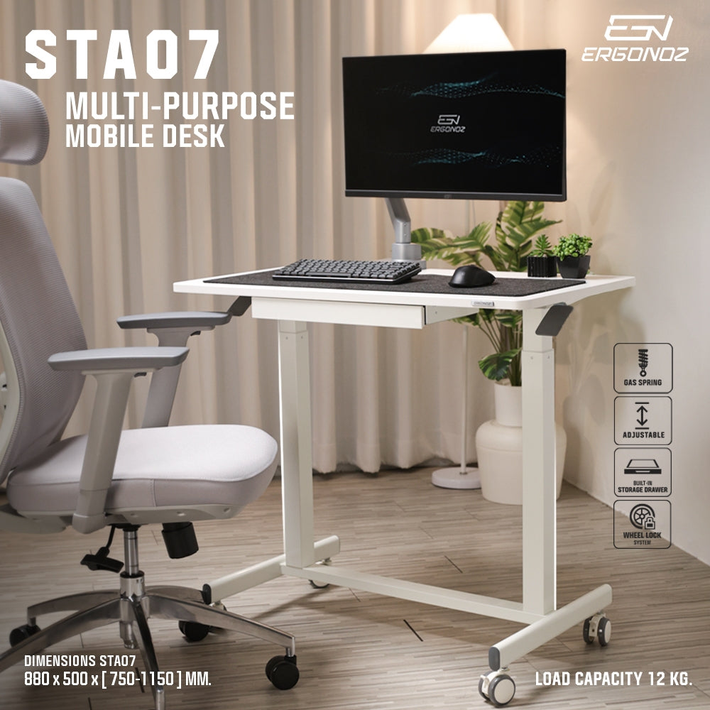 ERGONOZ Multi-Purpose Mobile Desk (STA07)