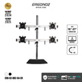 ERGONOZ Metalic Customize 4-Screen Stand (2×BAR2, 80cm)