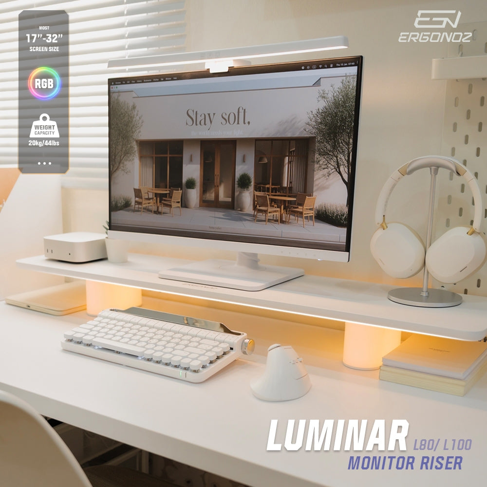 ERGONOZ Levator Luminar Monitor Riser