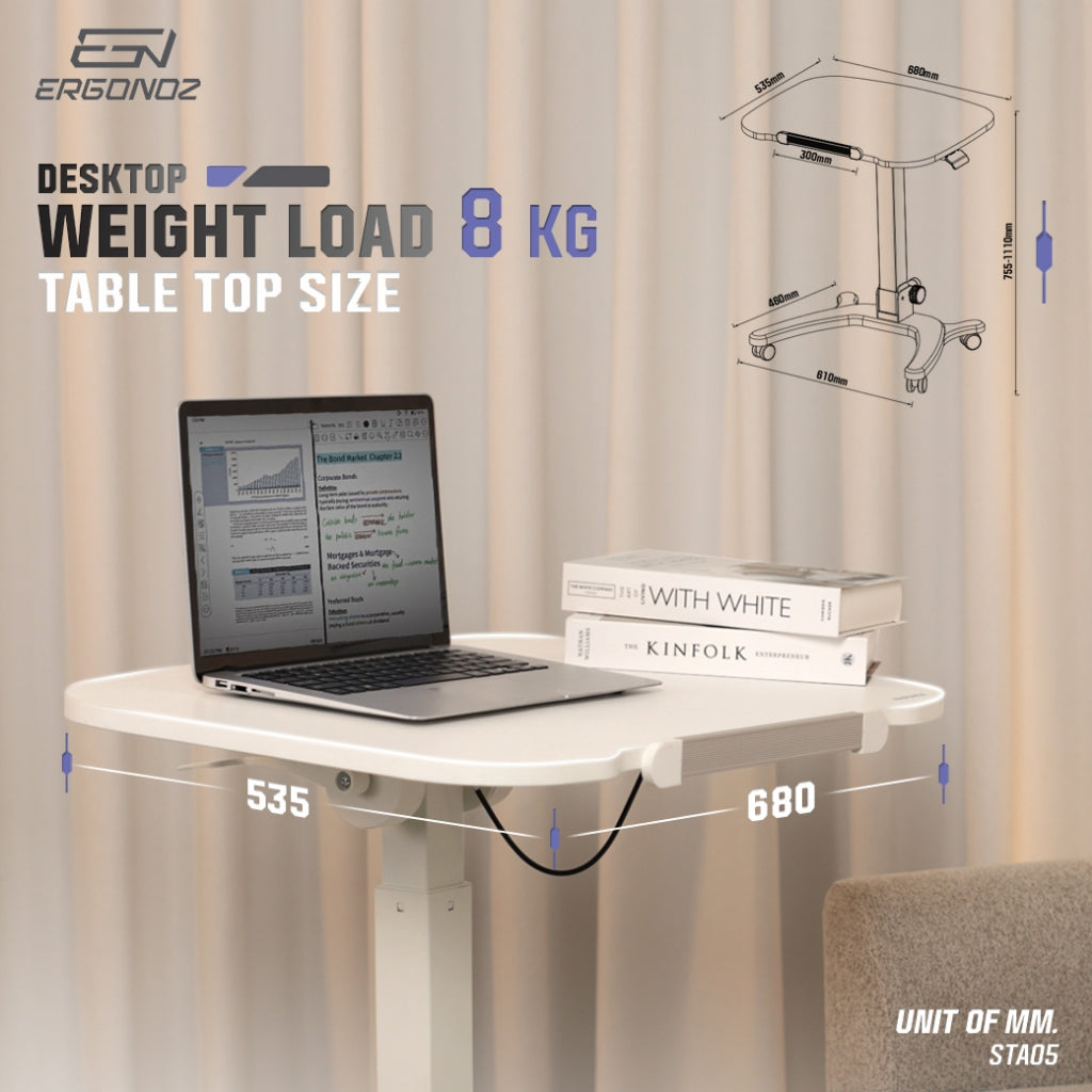 ERGONOZ MULTI-PURPOSE FOLDABLE DESK