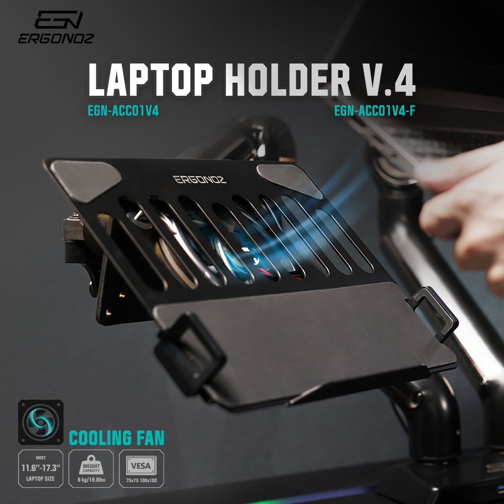 ERGONOZ Laptop Holder V.4 Cooling