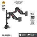 ERGONOZ Armour Twin V2 Monitor Arm