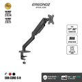 ERGONOZ Core Single Monitor Arm Black