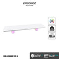 ERGONOZ Levator Luminar Monitor Riser 100cm White