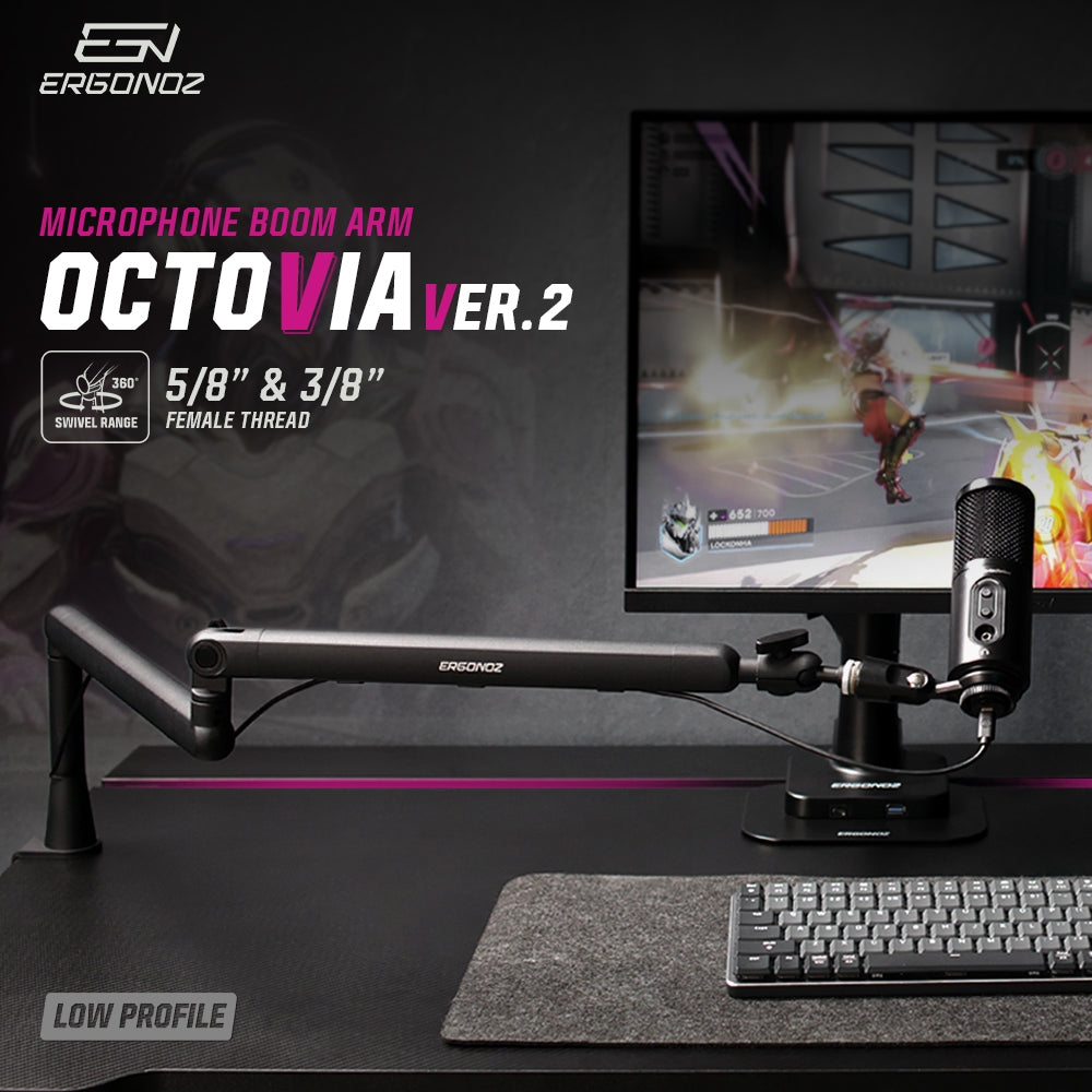ERGONOZ Octavia Microphone Boom Arm 02