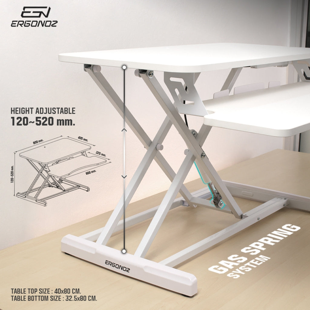 ERGONOZ Standing Desk Converter V2