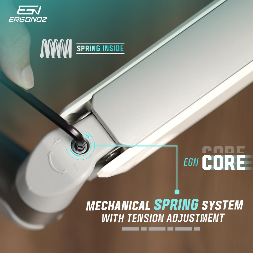 ERGONOZ Core Twin Monitor Arm