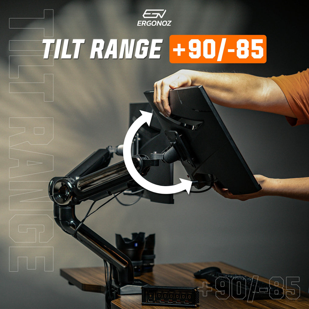 ERGONOZ Astro Twin Monitor Arm