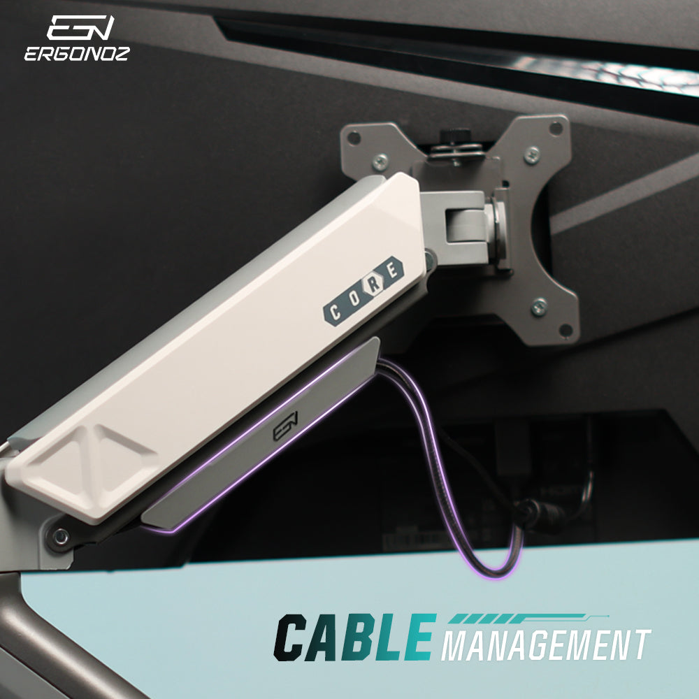 ERGONOZ Core Twin Monitor Arm