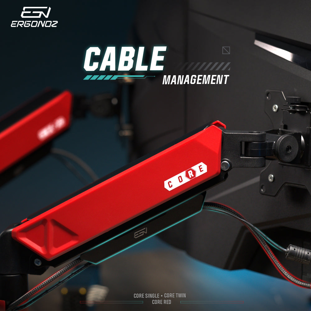 ERGONOZ Core Single Monitor Arm