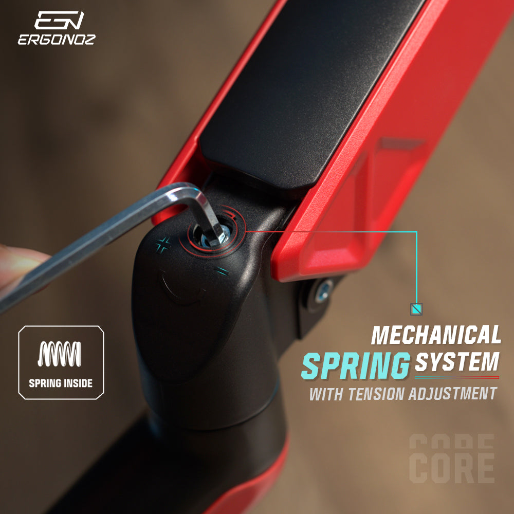 ERGONOZ Core Single Monitor Arm