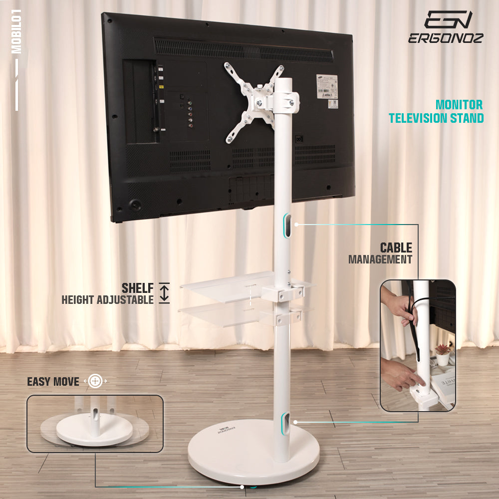 ERGONOZ Mobil Monitor / TV Stand
