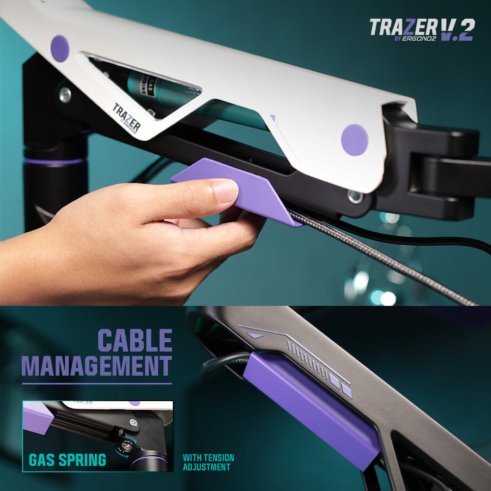 ERGONOZ Trazer Twin V2 Monitor Arm