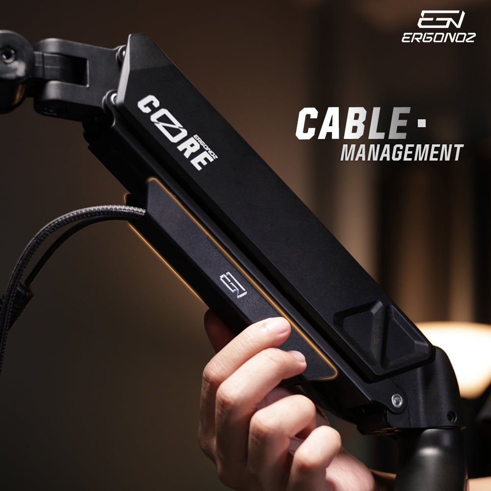 ERGONOZ Core Twin Monitor Arm