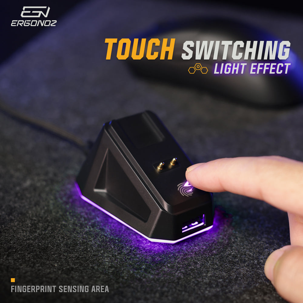 ERGONOZ EZZENTIAL Gaming Mouse VELOZ X Black