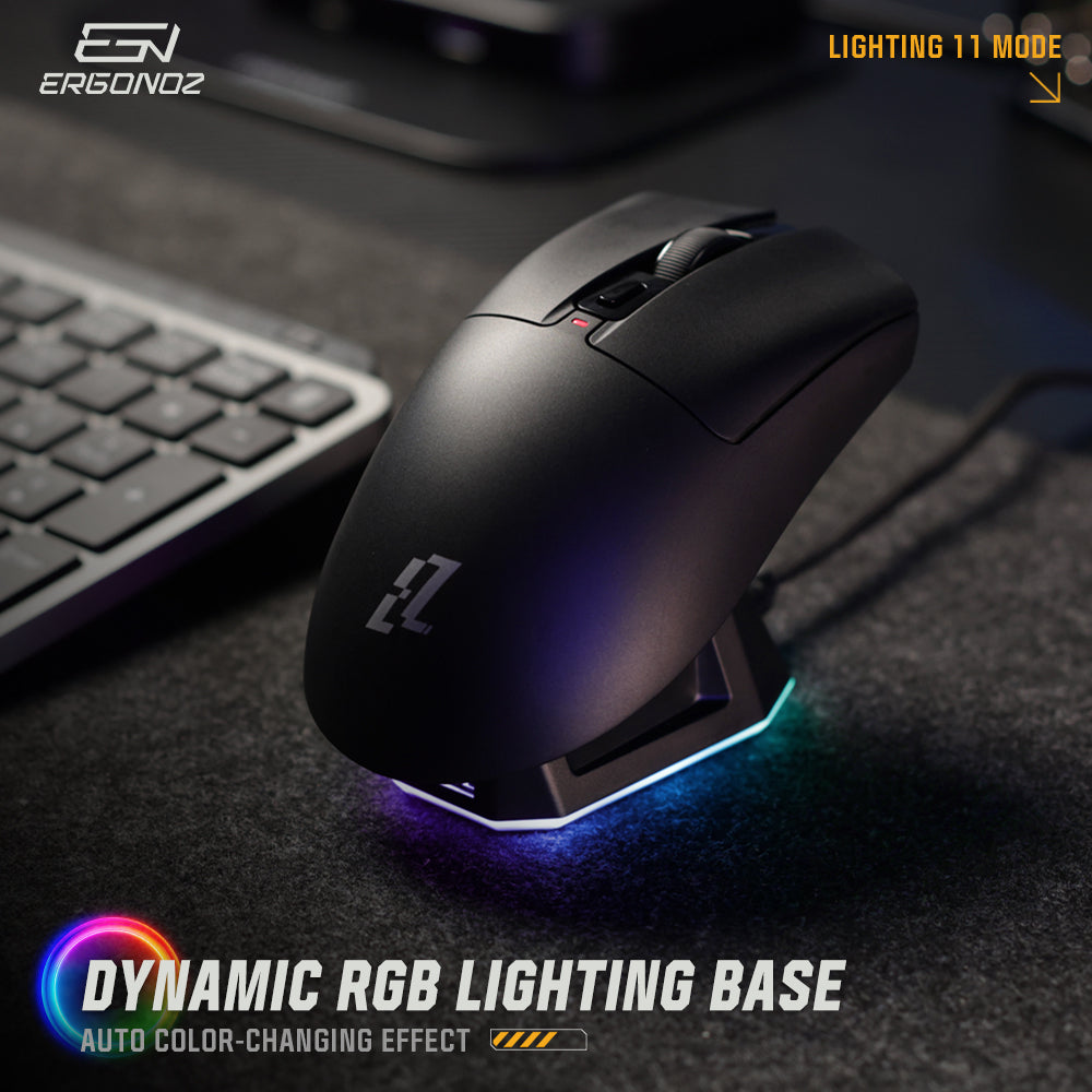 ERGONOZ EZZENTIAL Gaming Mouse VELOZ X Black